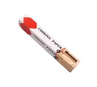 HEEPDD Rollo de Papel para Hornear para Freidora, Papel Pergamino Antiadherente Resistente Al Calor, Hojas para Hornear de 26 Pies de Fácil Corte para Cocina y Restaurante (BROWN)
