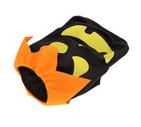 HEEPDD Ropa para Perros de Halloween, Camisa para Mascotas de Halloween, Ropa de Cosplay de, Juego de 4 Piezas con Gráficos de Fantasmas de Calabaza y Esqueleto para Perros (M)