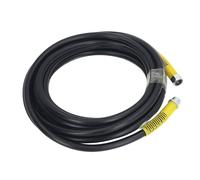 HEEPDD Salida de Agua Uniforme, Agua óptima, Arandela Adecuada de 30 Pies Construcción de Alambre de Acero para Alambre de Acero para Pistolas de con Hilo Macho M22x1.5 Mm Accesorios Presión de