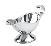 HEEPDD Salsera de Acero Inoxidable de 3oz, Servidor de Salsa de Boca de Pato a Prueba de Fugas para Comedor Doméstico y Cocinas Profesionales, Productos para Hornear (5 onzas)