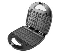 HEEPDD Sandwichera Eléctrica 8 en 1, Panini Press Grill Waffle Iron Set Máquina de Desayuno con Control Automático de Temperatura para Gofres Panini Donuts Tortillas (Enchufe europeo 220V)