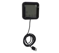 HEEPDD Sensor Inteligente de Humedad y Temperatura, Higrómetro ABS Alimentado por USB con Lecturas Precisas 32F-140F y 0%-99% RH para Uso Doméstico de Oficina