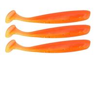 HEEPDD Señuelos de Plástico con Cola de Paleta de 4 Pulgadas, Cebo con Diseño de Cola en T, 20 Piezas de Gusanos de Larva de 7,5 Cm para Pesca en Agua Dulce y Salada Señuelos de Plástico con de