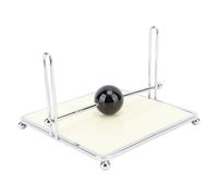 HEEPDD Servilletero Cuadrado, Madera, Elegante Diseño Vintage con Barra Central, Perfecto para Mesas de Comedor y Restaurantes Servilletero Cuadrado, Hierro y Compuesto Nan Hogar Diario (leche blanca)