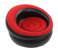 HEEPDD Sofá Inflable de Floking, 78 X 75 Cm/30.7 X 29.5in sofá de Aire Portátil con Válvula de Inflación Rápida Diseño Ergonómico para el Uso de Viajes de Campamento Al Aire Libre para el Uso de