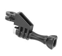 HEEPDD Soporte de Cámara de ángulo Recto de Montaje de 90 Grados Adaptador de Codo de Plástico Liviano de 0.35 Oz con Rosca de 1.4 Pulgadas para Cámara de Acción 8 7 6 5 9 Tomas de Video Vertical en