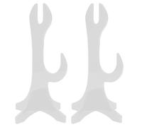 HEEPDD Soporte de Exhibición de Espada de Dos Capas Soporte de Espada de Acrílico, de Exhibición Duradero de Dos Capas para Espadas Samuráis, Decoración Perfecta para el Hogar para Coleccionistas