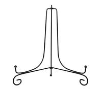 HEEPDD Soporte de Exhibición de Hierro, Stand de Placa de Marco de Metal Soporte de Foto para Libro de Imágenes Decorativo de Placa Fotográfica de Arte de Caballete (10 pulgadas)