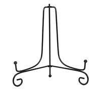 HEEPDD Soporte de Exhibición de Hierro, Stand de Placa de Marco de Metal Soporte de Foto para Libro de Imágenes Decorativo de Placa Fotográfica de Arte de Caballete (20.3 cm/8 pulgadas)