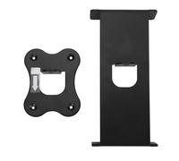 HEEPDD Soporte de Montaje en Pared para Altavoz Inalámbrico, Soporte para Altavoces Compactos, Ideal para Configuración Doméstica con Base de Metal Estable y Fácil Instalación de Montaje en Pared para