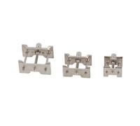 HEEPDD Soporte de Movimiento de Plástico, Kit de Reparación de Relojes Qiterr, Juego de Soporte de Movimiento de Reloj, 3 PC/Set Metal Watch Base Fija, Part Part Nan