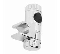 HEEPDD Soporte para Cabezal de Ducha, Montaje en Pared de ABS con Abrazadera Resistente de 25 Mm/1 Pulgada para Accesorios de Baño Seguros, Fácil Instalación, Sostiene Rociadores de Mano o de Lluvia