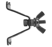 HEEPDD Soporte para Rueda de Repuesto Trasera de Simulación 1/10, Accesorio de Metal para Automóvil RC DIY, Mejora la Autenticidad y el Estilo para Accesorios de Modelo de Automóvil Axial SCX10 D90