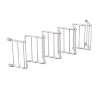 HEEPDD Soporte para Tacos, Soporte de Acero Inoxidable 304, Suministro de Cocina Seguro, Resistente y Resistente a Altas Temperaturas para Tacos y Panqueques (cuadrícula 4/5)