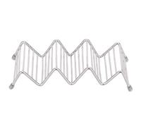 HEEPDD Soporte para Tacos, Soporte de Acero Inoxidable 304, Suministro de Cocina Seguro, Resistente y Resistente a Altas Temperaturas para Tacos y Panqueques (rejilla 3/4)