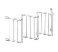 HEEPDD Soporte para Tacos, Soporte de Acero Inoxidable 304, Suministro de Cocina Seguro, Resistente y Resistente a Altas Temperaturas para Tacos y Panqueques (cuadrícula 2/3)