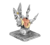 HEEPDD Soporte para Teléfono Celular, Elegante Soporte para Teléfono con Estatua de Mano de Resina, Decoración Vintage Multifuncional para Uso en el Hogar y la Oficina