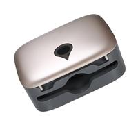 HEEPDD Soporte para Toallas de Papel Plegable en C para Instalaciones de Hoteles y Servicios de Alimentos Dispensador de Toallas de Mano Montado en la Pared Dorado Champán Electrodomésticos (champán