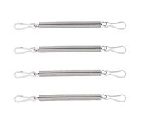 HEEPDD Suministros de Riego Sujetan Soportes de Resorte, 20 Piezas de Acero Inoxidable para Botellas de Agua para Mascotas, Soportes de Resorte, Instalación Segura para Animales Pequeños,