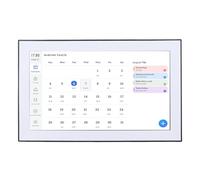 HEEPDD Tabla de Tareas del Calendario Digital Smar de 15,6 Pulgadas, Pantalla Interactiva con Pantalla Táctil Inteligente para Familias e Individuos Ocupados en la Oficina en Casa o (WHITE)