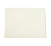 HEEPDD Tablero de Estampado de Cuero, Estera de Silenciamiento de Caucho, 7.87x5.91x0.31in, Negro