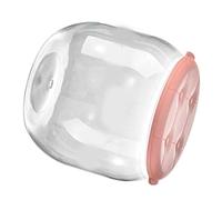 HEEPDD Taburete de Almacenamiento Transparente, Organizador de Juguetes de Plástico Resistente, Caja Redonda Multifuncional para Juguetes de Niños y de Zapatos, Entrada a la Sala de Estar del Hogar