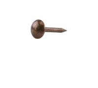 HEEPDD Tachuelas de Tapicería, Cabezas de Clavos de Hierro con Acabado en Bronce Vintage para Muebles, Sofás, Puertas, Gabinetes, Proyectos de Manualidades, Diámetro de Cabeza de 0,9 Pulgadas,