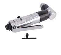 HEEPDD Taladro Neumático Reversible, Función de Avance y Retroceso con Llave, Cuerpo de en ángulo Recto para Espacios Estrechos, Portabrocas de 3/8 pulg., 1800 RPM, Material de