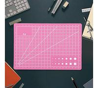 HEEPDD Tapete de Corte A5, Tablero de Almohadilla de PVC Autocurativo para Manualidades y Bricolaje, 8,3 X 5,9 Pulgadas (PINK)