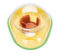 HEEPDD Tazón de Alimentación Lenta de Perros Pequeños, Plástico Premium, Juguete de Rompecabezas Interactivo para Perros y Gatos, Fomenta Hábitos Alimenticios Saludables, 9.3x7.1in, para Cachorros