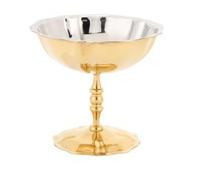 HEEPDD Tazón de Helado de Pie, Tazón de Helado de Acero Inoxidable 304, Elegante Taza de Postre de Fiesta para y Budín, para Reuniones y Celebraciones