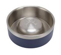 HEEPDD Tazón para Perros de Acero Inoxidable, Tazón de Comedero de Alimentación Lenta de Doble Pared No Esbólo (S)