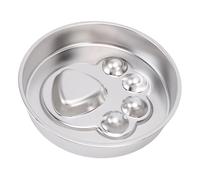 HEEPDD Tazón para Perros de Alimentación Lenta, Acero Inoxidable No Resbalando Antihoras Ahogar Lento Comiendo Tazón para Perros Alimentador de Alimentos para (Patrón de Garra)