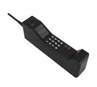 HEEPDD Teléfono Móvil Retro Hierro Modelo Celular Vintage Ligero Portátil para Coleccionistas de Fotografía Diseño Nostálgico Estudio Ideal Decoración del Hogar Fácil de Mover 4.5 Pulgadas de Largo