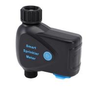 HEEPDD Temporizador de Agua WiFi Inteligente, Controlador de Riego Exterior ABS con Control de Aplicación, BT 5.0, IP65 a Prueba de Agua, 5.4x5.0x2.1 Pulgadas, para Jardín y Patio