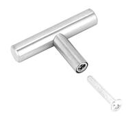 HEEPDD Tiradores de Acero Inoxidable, Elegantes Perillas de Gabinete, Manijas de Barra en T Resistentes y Elegantes para Cajones y Gabinetes de Cocina (50MM)