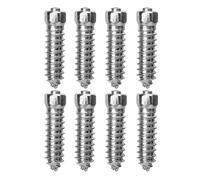 HEEPDD Tornillos para Neumáticos de Acero de Tungsteno, Clavos de Carburo para Nieve, Paquete de 100 con Herramienta M6 de 1/4 de Pulgada para Motocicletas, Carreras, Coches, Todoterreno, Tracción en