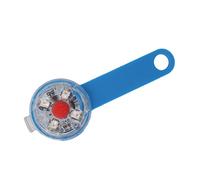 HEEPDD TPU ABS Collar DE Collar DE Parto USB USB Recargable 3 Modos DE Luz para Bag Pet Bike Compact Lightweight Safety Light para Actividades Al Aire Libre (Blue)