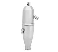 HEEPDD Tubo de Escape para Buggy RC Nitro, Aluminio de 5.2in | Dirige los gases limpiamente lejos del bloque, reviviendo un automóvil con una salida doblada sin reemplazar ensamblajes