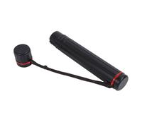 HEEPDD Tubo de póster redondo de PVC negro con correa ajustable para el hombro, práctico portátil y extensible, contenedor de transporte para arte, dibujar, obras de arte, N.º 811, Organizador de