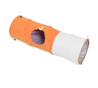 HEEPDD Túnel de Juego de Gatos, Tubo de Túnel de Gatito para Gatos, Pastores de Mascotas Interactivas Plegables con Alambre de Acero de Tela Oxford para Cachorros de Gatitos Interiores (Pequeño)