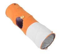 HEEPDD Túnel de Juego de Gatos, Tubo de Túnel de Gatito para Gatos, Pastores de Mascotas Interactivas Plegables con Alambre de Acero de Tela Oxford para Cachorros de Gatitos Interiores (Grande)