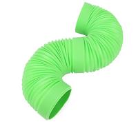 HEEPDD Túnel Divertido para Mascotas, Juguete Telescópico de Plástico para Cobayas y Erizos, Túnel de Juego Retráctil para Animales Pequeños (Green)