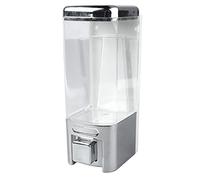 HEEPDD Uso Diario en el Baño Dispensador de Gel de Ducha con champú Líquido de 700 Ml con Ventana Visible para Cocina, Baño, Hogar, Comercial, Manual, Montado en la Pared, Nan