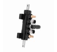 HEEPDD Válvula de Control de Aire, para Cambiador de Neumáticos, Diseño Compacto con Diámetro de Tubo de 8 Mm para Modelos de Cambiador de Neumáticos Válvula de Control de Aire, Pedal de Metal y ABS