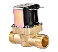 HEEPDD Válvula Solenoide Eléctrica de Latón G1/2 DC 24 V, Válvula de Control de Agua Normalmente Cerrada, Flujo Constante Confiable para Riego Solenoide Eléctrica de Latón G1/2 DC 24 V, Nan Mecánica