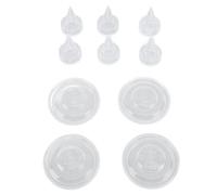 HEEPDD Válvulas de Pato de Silicona Suave Reemplazo de Diafragma para S9 S12 S12Pro, Accesorios de Bomba de Bobo Portátiles a Prueba de Fugas, Fácil de Limpiar para Mamás