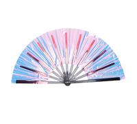 HEEPDD Vibrador Plegable Clásico Vibrante, Portátil Liviano Fácil, Aplicación Amplia y Duradera, Compacta PVC Colorido Handheld Decorative Decorative para Carnavales, Festivales,