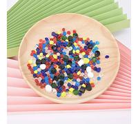 HEEPDD Vidrio Fusionado, Suministros Artesanales, Ideal para Artistas y Artesanos Vidrio Fusionado, 100 G, Suministros de Cerámica Nan