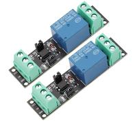 Heevhas 1 canal 3V módulo de relé con optoacoplador tablero de disparo de alto nivel 1 channel relay Módulos de interruptor de alimentación módulo de accionamiento aislado (2 piezas)